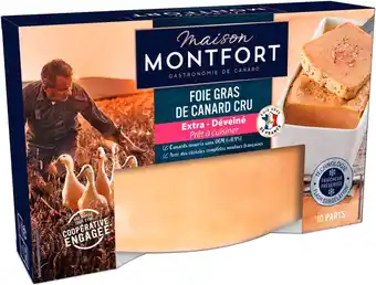 Match Maison montfort foie gras de canard cru offre