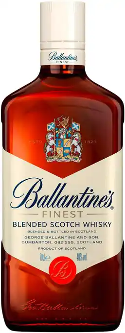Match Ballantine's scotch whisky offre