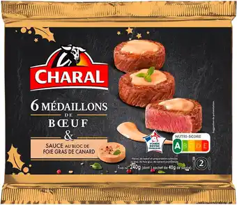 Match Charal médaillons de bœuf sauce foie gras offre