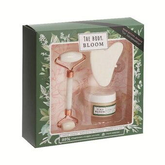 Stokomani LA CRÈME VISAGE 50 ML + ROULEAU DE MASSAGE + PIERRE GUA SHA offre