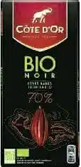 Petit Casino Chocolat bio noir 70% côte d’or offre