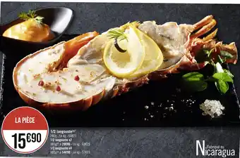 Géant Casino 1/2 langouste offre