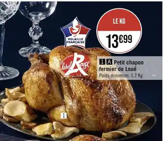 Géant Casino Petit chapon fermier de Loué offre