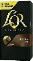 Spar Capsules de café forza intensité 9 offre