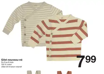 Zeeman Gilet nouveau-né offre