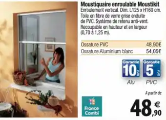Moustiquaire enroulable Moustikit