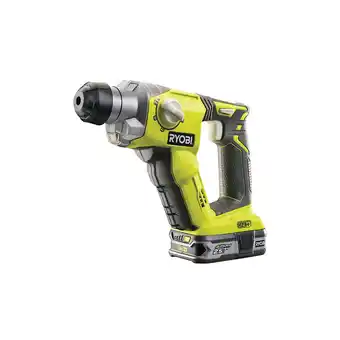 Bricorama Marteau perforateur ryobi 18v oneplus - 1 batterie lithiumplus 2.5ah - 1 chargeur rapide r18sds-125s offre