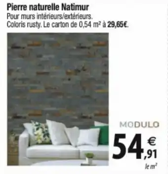 Pierre naturelle Natimur