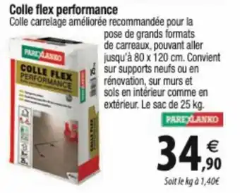 Tridôme Colle flex performance offre