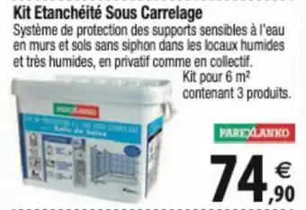 Kit Etanchéité Sous Carrelage