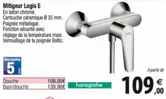 Mitigeur Logis E
