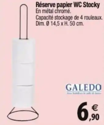Réserve papier WC Stocky