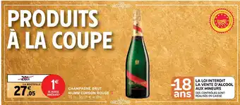 Intermarché Hyper CHAMPAGNE BRUT MUMM CORDON ROUGE offre