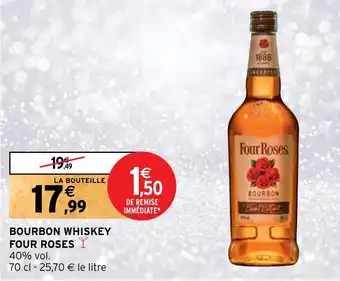 BOURBON WHISKEY FOUR ROSES