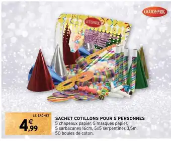 Intermarché Hyper SACHET COTILLONS POUR 5 PERSONNES offre
