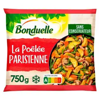 Auchan Poêlée parisienne surgelée bonduelle offre