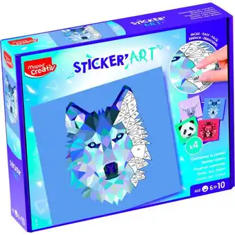 Auchan Gommettes au numéro animaux offre