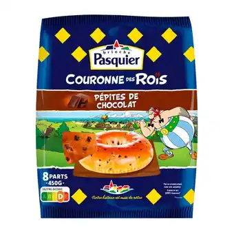 Auchan Couronne des rois pépites de chocolat avec fève pasquier offre