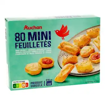 Auchan Mini feuilletés surgelés auchan offre