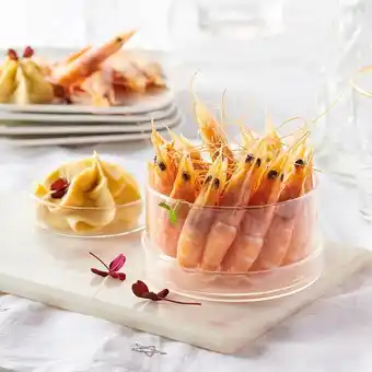 Auchan Crevettes entières cuites réfrigérées offre