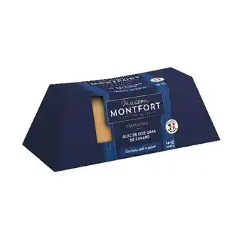 Auchan Bloc de foie gras de canard excellence montfort offre
