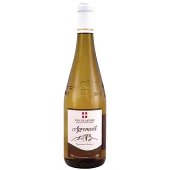 Auchan Vin de savoie apremont aop offre