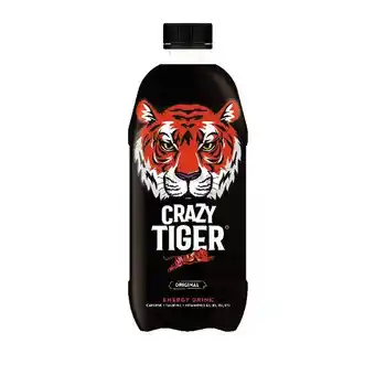 Auchan Crazy tiger energy drink original offre