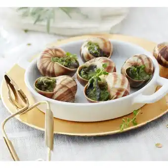 Auchan Escargots de bourgogne à la bourguignonne surgelés escal offre