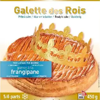 Auchan Galette des rois frangipane surgelée offre