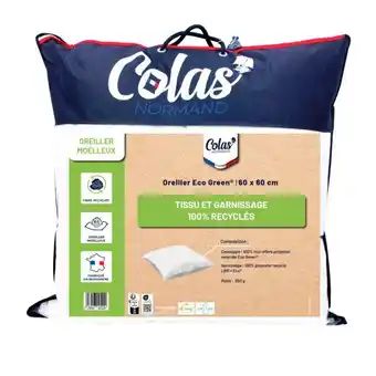 Auchan Couette chaude eco green colas normand offre