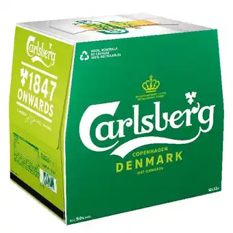 Auchan Bière blonde carlsberg club offre