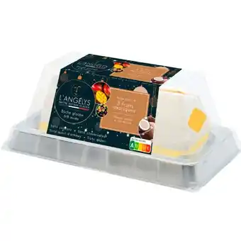 Auchan Bûche glacée l'angélys offre