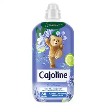 Auchan Adoucissant liquide fleur de la passion et bergamote cajoline offre