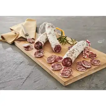 Auchan Lot de 3 saucissons festifs séchoir des alpes offre
