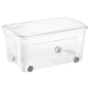 Auchan Boite de rangement 43l offre