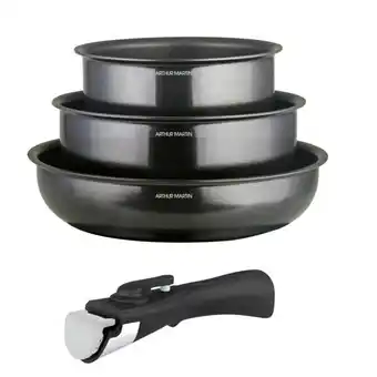 Auchan Set a poignee amovible 4 pièces offre