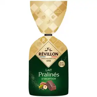 Papillotes d'exception lait praliné révillon