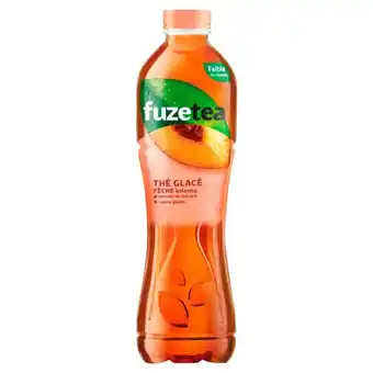Auchan Fuze tea pêche offre