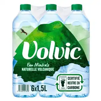 Auchan Eau minérale naturelle volvic offre