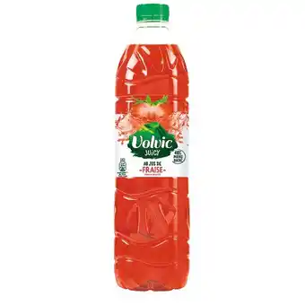 Auchan Volvic juicy fraise offre