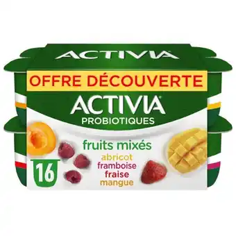 Auchan Activia fruits offre
