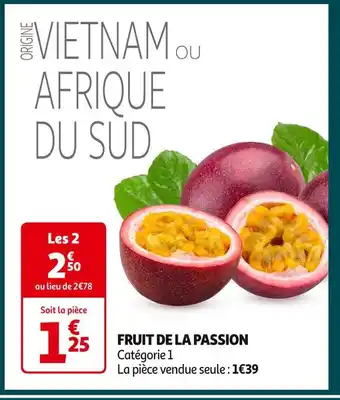 Auchan Supermarché Fruit de la passion offre