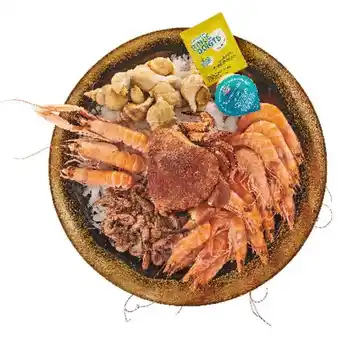 Auchan Plateau de fruits de mer le récif tourteau offre
