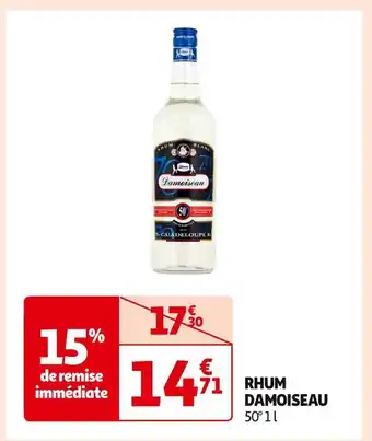 Auchan Supermarché Damoiseau rhum offre