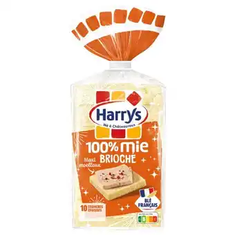 Auchan 100% mie brioché harry's offre