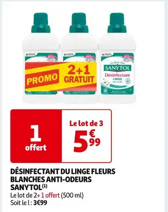 Sanytol désinfectant du linge fleurs blanches anti-odeurs(1)