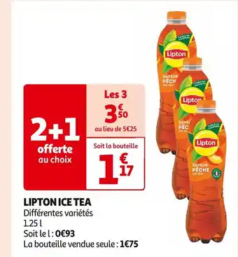 Auchan Supermarché Lipton lipton ice tea offre