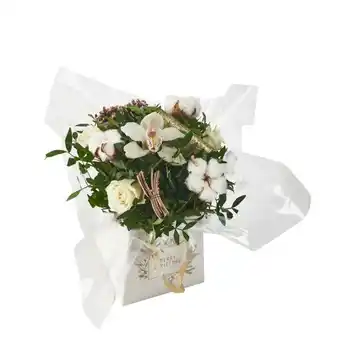 Auchan Bouquet bulle coton offre