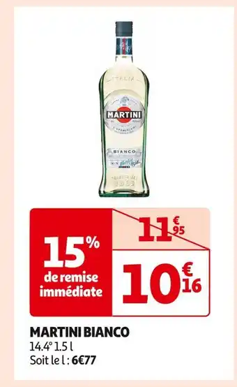 Auchan Supermarché Martini martini bianco offre