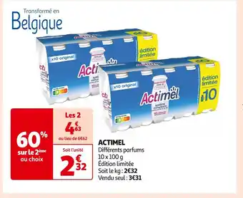 Auchan Supermarché Actimel actimel offre